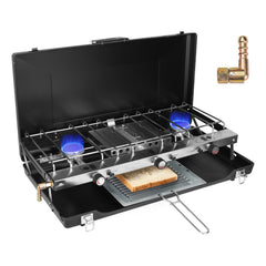 3-Burner Propane Camping Stove