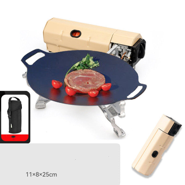 Portable Camping Gas Stove Folding Grill Cooker