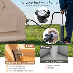 Inflatable Camping Tent for 2/4/6 People