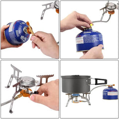High-Power Camping Gas Stove