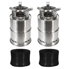 Portable Stainless Steel Wood Camping Stove