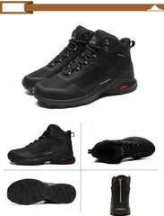 Camouflage Hiking Strong Breathable Non-slip Shoes Outdoor Men's Sports Shoes Waterproof Air Circulation Insole Ankle Support Non-Slip Lightweight For Outdoor Trekking Walking Shoes