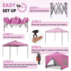 Ainfox 12x12 Pop-Up Canopy Tent