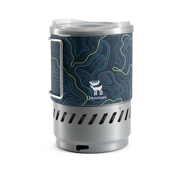 Integrated Heat Collection Stove System for Camping